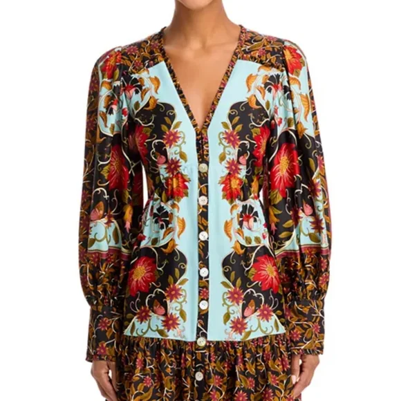 Farm Rio Swan Minidress - Picture 6 of 6